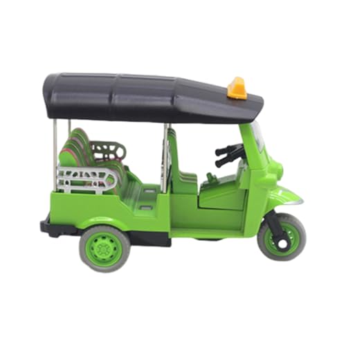 SELiLe Miniature Thai Dreiradmodell Spielzeuglegierung Dreiradfahrzeug Für Kinder Und Heimdekoration Mit Lebendiger Farbe Und Legierung von SELiLe