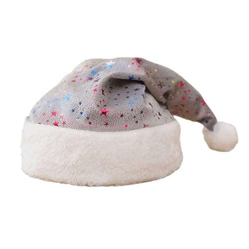 SELiLe Velvets Weihnachten Komfortable Weihnachtshüte Verdicken Urlaubsfeier Für Weihnachten Neujahrsfeier Weihnachtshut von SELiLe