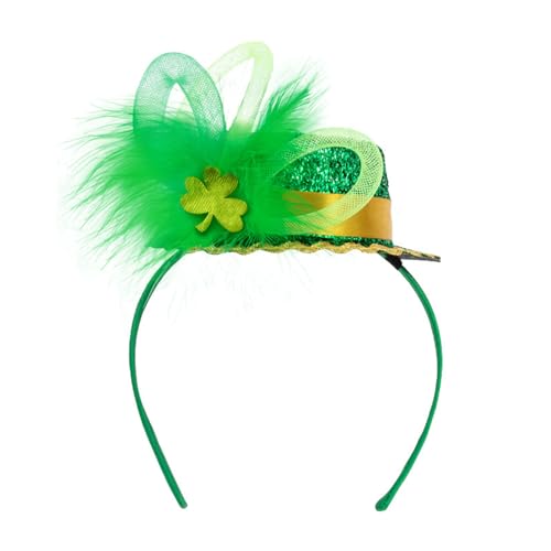 Stpatrick Day Stirnband Für Family Gethering Carnival Celebration Requisiten Kopfbedeckung Traditioneller Urlaubshaarhoop Bequemes Stirnband von SELiLe