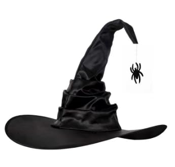 SEMINISMAR Hexenhut für Frauen & Mädchen - Halloween Party Kostüm von SEMINISMAR