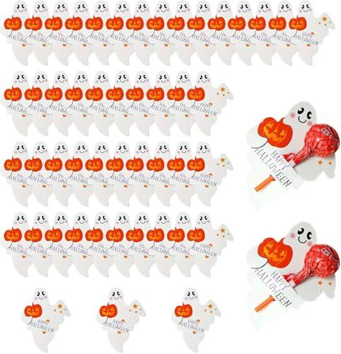 SEMINISMAR Karten aus Papier, Schnuller, Halloween, 50 Stück SEMINISMAR Karten aus Papier, Schnuller, Halloween, 50 Stück von SEMINISMAR