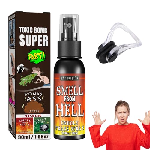 SEMINISMAR Kraftvolles Spray, Wachsspray, Spray, der Kaka, kraftvoller Ball, Kaka-Spray, kraftvolles Spray, Spielzeug für Wachs, zartes Spielzeug, schlechter Geruch, extrem lange Lebensdauer, 30 ml von SEMINISMAR