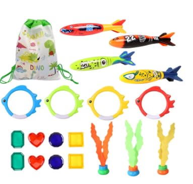 SEMINISMAR Tauchspielzeug Set, 19 PCS von SEMINISMAR