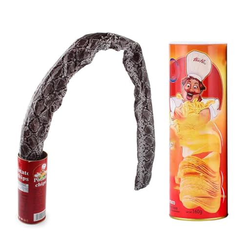 Toy Kartoffelchip,Scherzartikel Kartoffelchip,Narrentag Scary Snake Streich Spielzeug,Snake Trick Toy Kartoffelchip-Dose,Kartoffelchips Schlange,Für Geschenk Geburtstags Aprilscherz Spielzeug,22*7.5CM Toy Kartoffelchip,Scherzartikel Kartoffelchip,Narrentag Scary Snake Streich Spielzeug,Snake Trick Toy Kartoffelchip-Dose,Kartoffelchips Schlange,Für Geschenk Geburtstags Aprilscherz Spielzeug,22*7.5CM von SEMINISMAR
