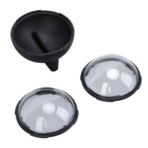 SENECESLI Actionkamera -Objektivschutz, 2pcs Hohe Transparenzbeschichtung Action -Kamera Objektiv Schutzglas für die Fotografie von SENECESLI