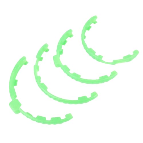 SENECESLI Drohnen -Stoßfängerabdeckungen, Genaue Anpassung 2 Großer 2 Kleiner Schlag Zur Absorption des Propellers Gegen die Kollision für Flip (Green) von SENECESLI