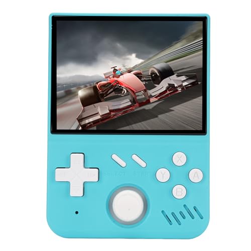 SENECESLI Handheld -Spielekonsole, 3,5 Zoll Bildschirm Tragbarer Retro Video Gaming Konsole mit Speicherkarte, 3D Joystick Video Gaming Player für Unterhaltung (64G) von SENECESLI