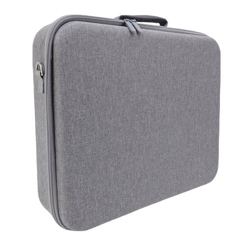 SENECESLI Hartkonsole -Tragetasche, Spielekonsole -Tragetaschenschutzwiderstand Kratzt Große Kapazität für Doppelcontroller (Grey) von SENECESLI