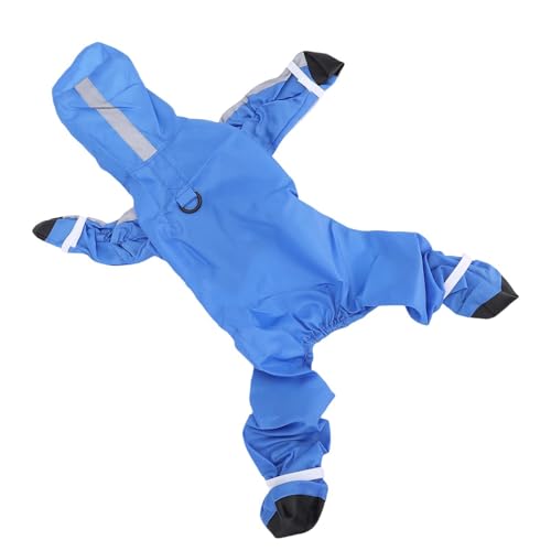 SENECESLI Hund Poncho, Kleiner Hunde Regenmantelabdicht für Welpen Kleine Haustiere (S) von SENECESLI
