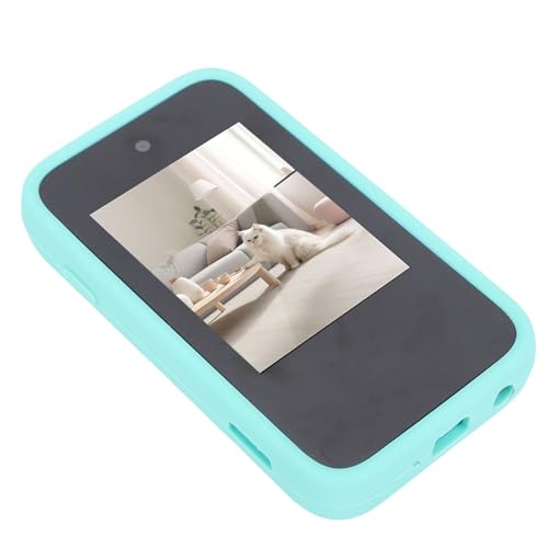 SENECESLI Kids Toys Smartphone -Kamera, Kleinkind -Telefonkamera 2,8 Zoll Full Color Touchscreen Silicon Schutzhülle für Outdoor (Green) von SENECESLI