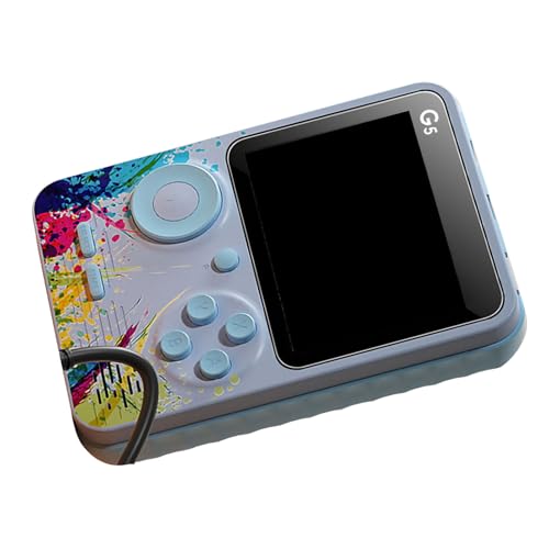 SENECESLI Tragbare Spielekonsole 3.0in Sinsibitit -Tests für RPG -Screen, Act Action Spiel für ABS Materialspieler (Farbenfrohes grau grün) von SENECESLI