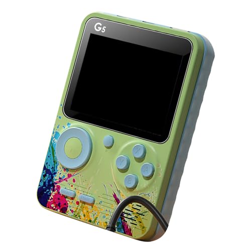 SENECESLI Tragbare Spielekonsole 3.0in Sinsibitit -Tests für RPG -Screen, Act Action Spiel für ABS Materialspieler (Green) von SENECESLI
