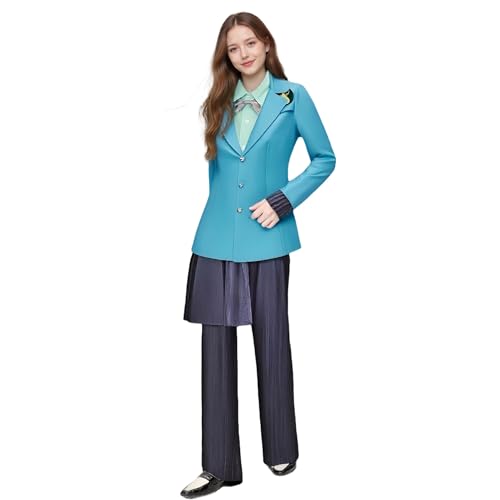 SENGDUJH Elphaba-Kostüm, Glinda-Freundin, Elphaba, Cosplay, Hexenkostüm, Halloween, Verkleidung für Karneval, Ball, Damen, Größe 34, XL von SENGDUJH