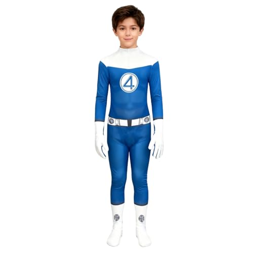 SENGDUJH Invisible Woman Friend Costume Cosplay Boys Superhero Costume Bodysuit Halloween Fancy Dress for Party Carnival (Style 2, S) von SENGDUJH