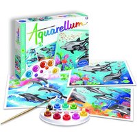 SENTOSPHERE 6220 Aquarellum GM Delfine Grosses Motiv SENTOSPHERE 6220 Aquarellum GM Delfine Grosses Motiv von SENTOSPHERE