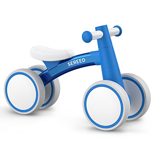 SEREED Kinder Laufrad ab 1 Jahr, Lauflernrad Spielzeug für 12-24 Monate Baby, Erstes Fahrrad ohne Pedal mit 4 Rädern für Jungen und Mädchen, Kleinkinder Erste Geburtstag Geschenk SEREED Kinder Laufrad ab 1 Jahr, Lauflernrad Spielzeug für 12-24 Monate Baby, Erstes Fahrrad ohne Pedal mit 4 Rädern für Jungen und Mädchen, Kleinkinder Erste Geburtstag Geschenk von SEREED