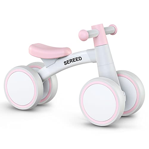 SEREED Kinder Laufrad ab 1 Jahr, Lauflernrad Spielzeug für 12-24 Monate Baby, Erstes Fahrrad ohne Pedal mit 4 Rädern für Jungen und Mädchen, Kleinkinder Erste Geburtstag Geschenk SEREED Kinder Laufrad ab 1 Jahr, Lauflernrad Spielzeug für 12-24 Monate Baby, Erstes Fahrrad ohne Pedal mit 4 Rädern für Jungen und Mädchen, Kleinkinder Erste Geburtstag Geschenk von SEREED
