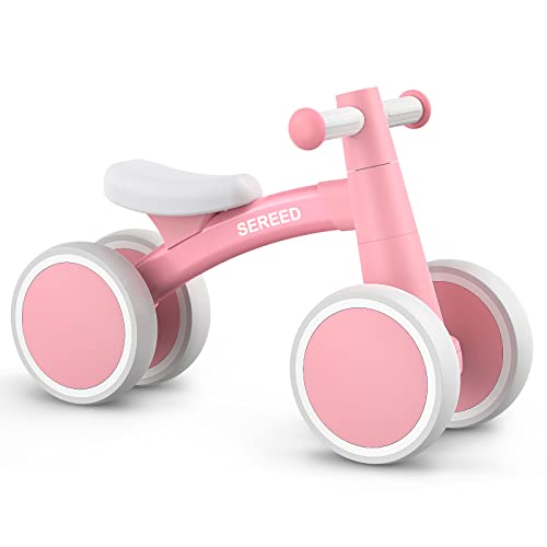 SEREED Kinder Laufrad ab 1 Jahr, Lauflernrad Spielzeug für 12-24 Monate Baby, Erstes Fahrrad ohne Pedal mit 4 Rädern für Jungen und Mädchen, Kleinkinder Erste Geburtstag Geschenk SEREED Kinder Laufrad ab 1 Jahr, Lauflernrad Spielzeug für 12-24 Monate Baby, Erstes Fahrrad ohne Pedal mit 4 Rädern für Jungen und Mädchen, Kleinkinder Erste Geburtstag Geschenk von SEREED