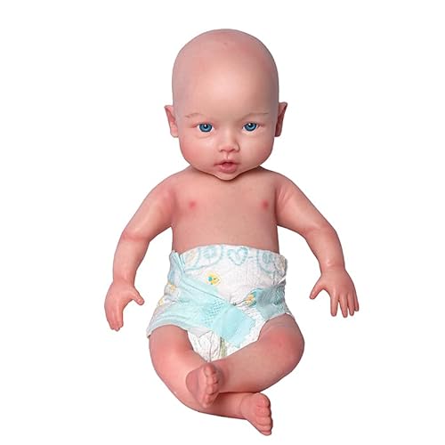 SERENDOLL 41,9 cm große, realistische Babypuppe aus Vollsilikon kann Wasser trinken, lebensechte Reborn-Babypuppen, Spielzeug und Sammlerstück. Kühnes Mädchen kann Wasser trinken SERENDOLL 41,9 cm große, realistische Babypuppe aus Vollsilikon kann Wasser trinken, lebensechte Reborn-Babypuppen, Spielzeug und Sammlerstück. Kühnes Mädchen kann Wasser trinken von SERENDOLL