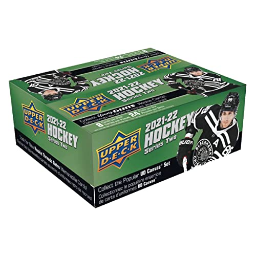 SERIES Upper Deck 202122 Einzelhandelskarton, 24 Stück von SERIES