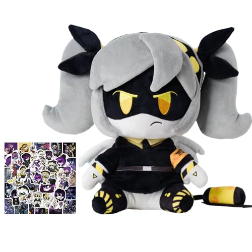 SERTAS Pillow Doll Plush Toy Soft Cartoon Anime Character Plush Doll (Lila) von SERTAS