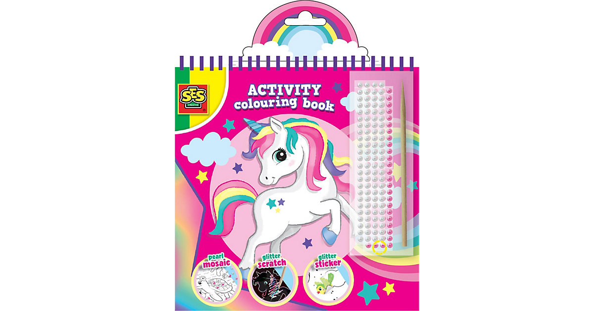 Activity Malbuch Glitzer 3 in 1 Activity Malbuch Glitzer 3 in 1 von SES Creative