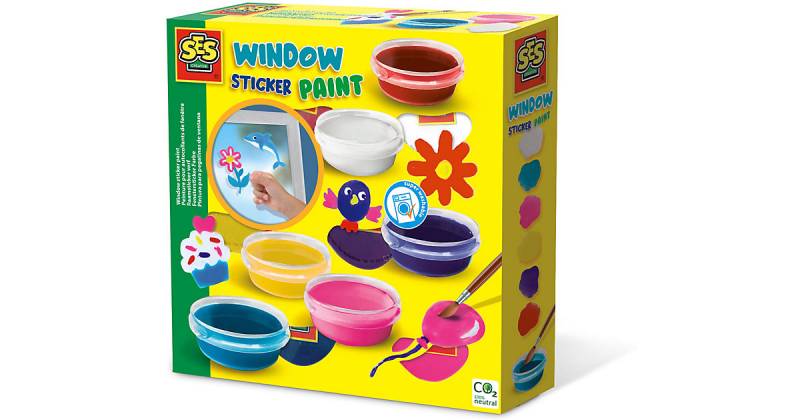 Fenstersticker Farbe von SES Creative