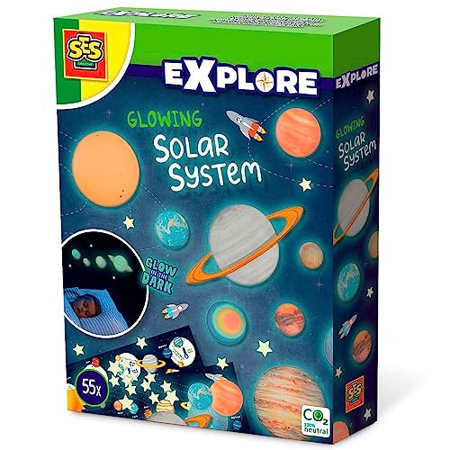 Leuchtendes Sonnensystem von SES Creative