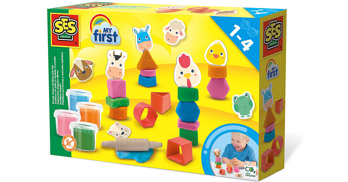 My first - Knettiere stapeln von SES Creative
