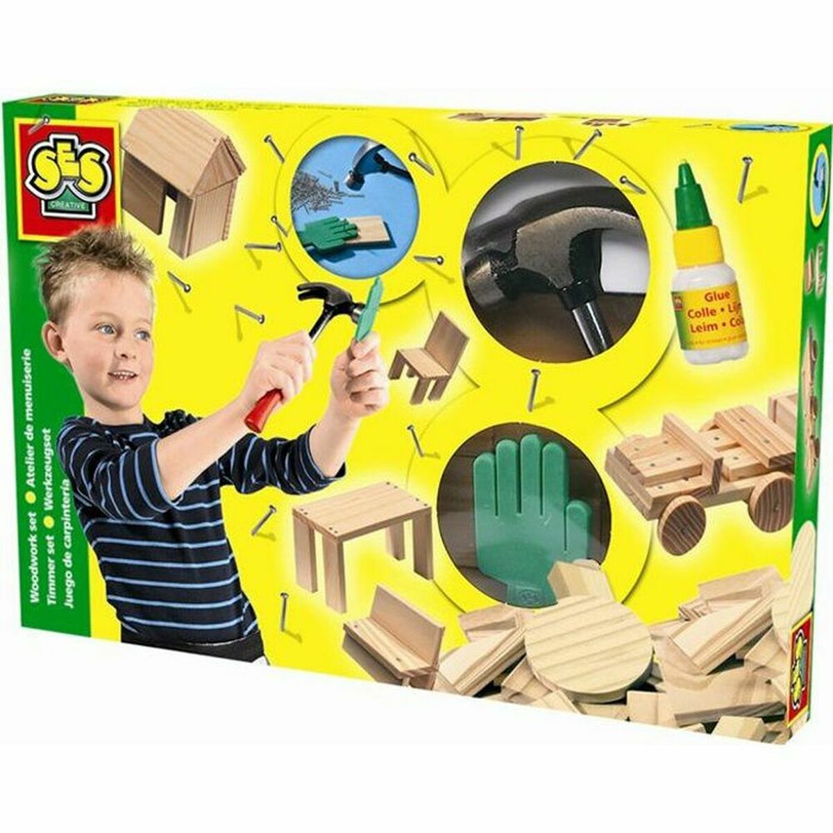 Playset SES Creative Joinery Workshop 57 Stücke Playset SES Creative Joinery Workshop 57 Stücke von SES Creative