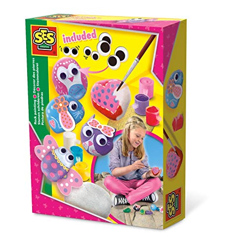 SES 14843 Steine bemalen Girly Deutschland 14843-Steine, bunt, Mittel SES 14843 Steine bemalen Girly Deutschland 14843-Steine, bunt, Mittel von SES Creative