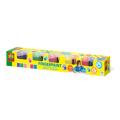 SES Creativ® Fingerfarben 6 Farben von SES Creativ