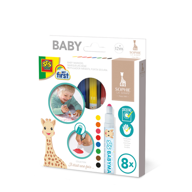 SES Creative® Sophie la girafe - Babymarker von SES Creative