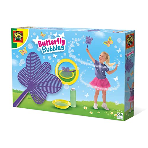 SES Creative 02276 Schmetterlingsseifenblasen – Zauberhafte Blasenwelt für Kinder von SES Creative