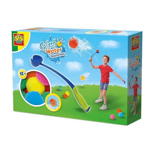 SES Creative 02318 Splash Wasserball-Werfer - Wirf Wiederverwendbare Wasserballons bis zu 25 Meter - Wiederverwendbar - Wasserspielzeug - Für Kinder ab 3 Jahren SES Creative 02318 Splash Wasserball-Werfer - Wirf Wiederverwendbare Wasserballons bis zu 25 Meter - Wiederverwendbar - Wasserspielzeug - Für Kinder ab 3 Jahren von SES Creative