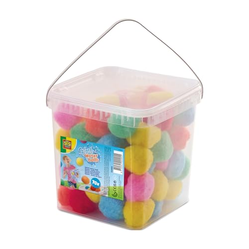 SES Creative 02405 - Viele Splash-Bälle - 70 Wiederverwendbare Wasserballons im Eimer - Nutze den Eimer, um Deine Wasserbälle zu füllen - Für Kinder ab 3 Jahren SES Creative 02405 - Viele Splash-Bälle - 70 Wiederverwendbare Wasserballons im Eimer - Nutze den Eimer, um Deine Wasserbälle zu füllen - Für Kinder ab 3 Jahren von SES Creative