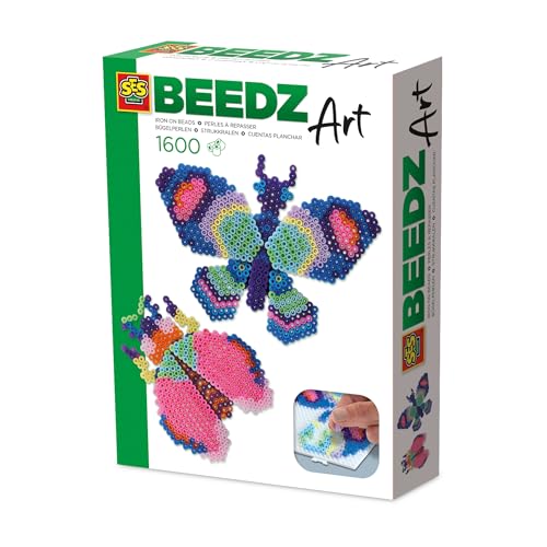 SES Creative 06026 Beedz Mini Zimmerpflanzen - Gestalte 3D-Schmetterlinge und Insekten mit Bügelperlen - Mosaik Bastelset für Erwachsene SES Creative 06026 Beedz Mini Zimmerpflanzen - Gestalte 3D-Schmetterlinge und Insekten mit Bügelperlen - Mosaik Bastelset für Erwachsene von SES Creative