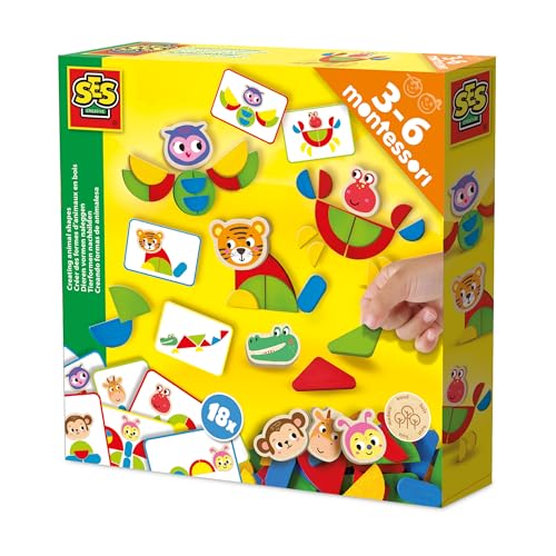 SES Creative 14063 Montessori-Tierformen nachbilden SES Creative 14063 Montessori-Tierformen nachbilden von SES Creative