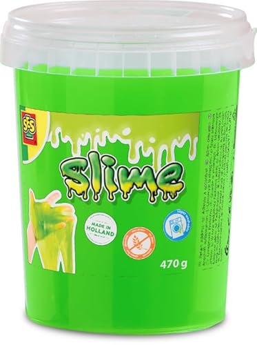 SES Creative 15031 Neon Grüner Schleim im Becher 470g - Leuchtender Neon-Schleim - Spielzeug - Spielen mit Schleim - Für Kinder Ab 3 Jahren SES Creative 15031 Neon Grüner Schleim im Becher 470g - Leuchtender Neon-Schleim - Spielzeug - Spielen mit Schleim - Für Kinder Ab 3 Jahren von SES Creative