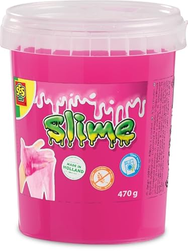 SES Creative 15032 Neon Rosa Schleim im Becher 470g - Leuchtender Neon-Schleim - Spielzeug - Spielen mit Schleim - Für Kinder Ab 3 Jahren SES Creative 15032 Neon Rosa Schleim im Becher 470g - Leuchtender Neon-Schleim - Spielzeug - Spielen mit Schleim - Für Kinder Ab 3 Jahren von SES Creative