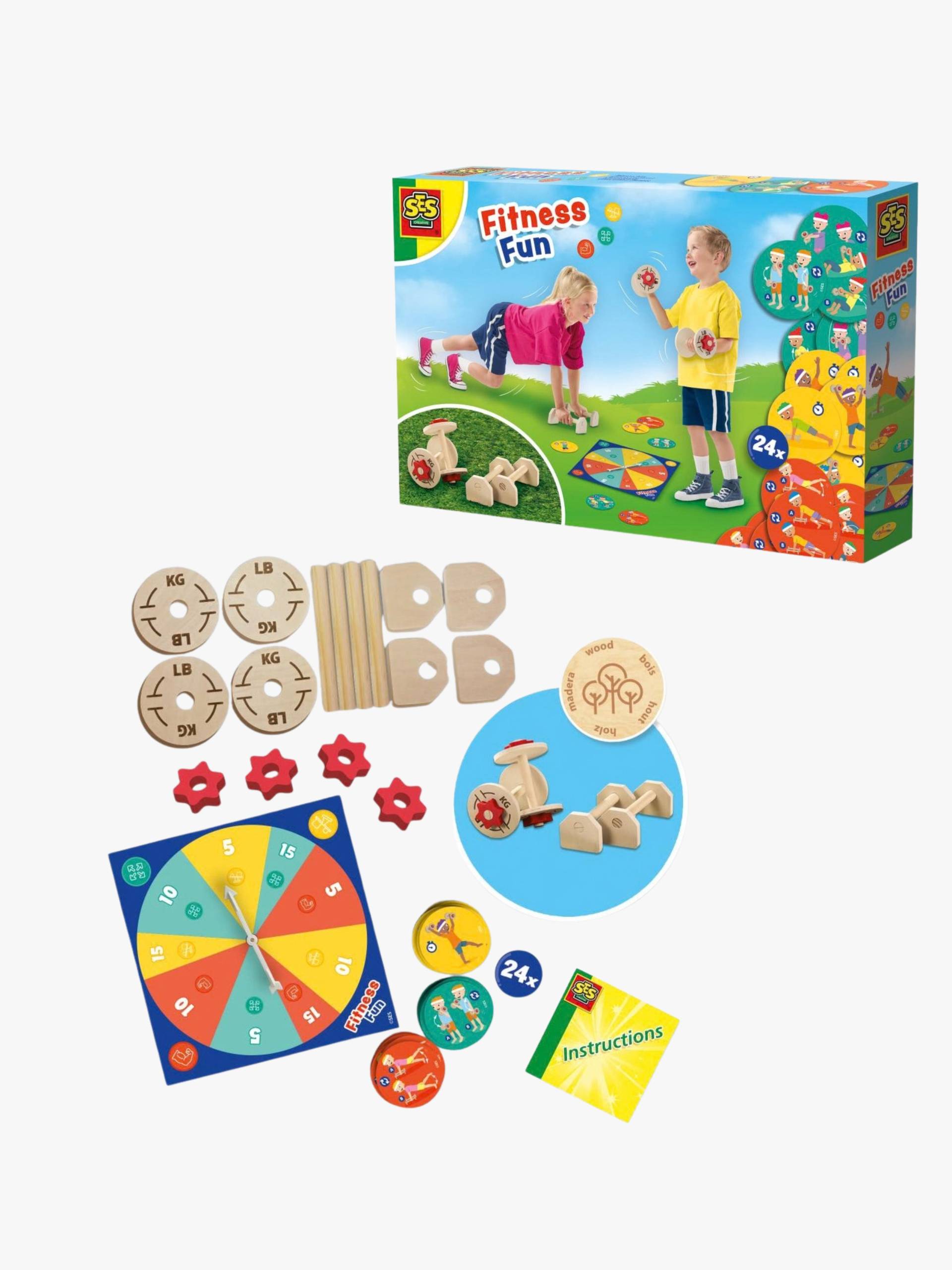 SES Creative Activity-Set Fun with Fitness von SES Creative
