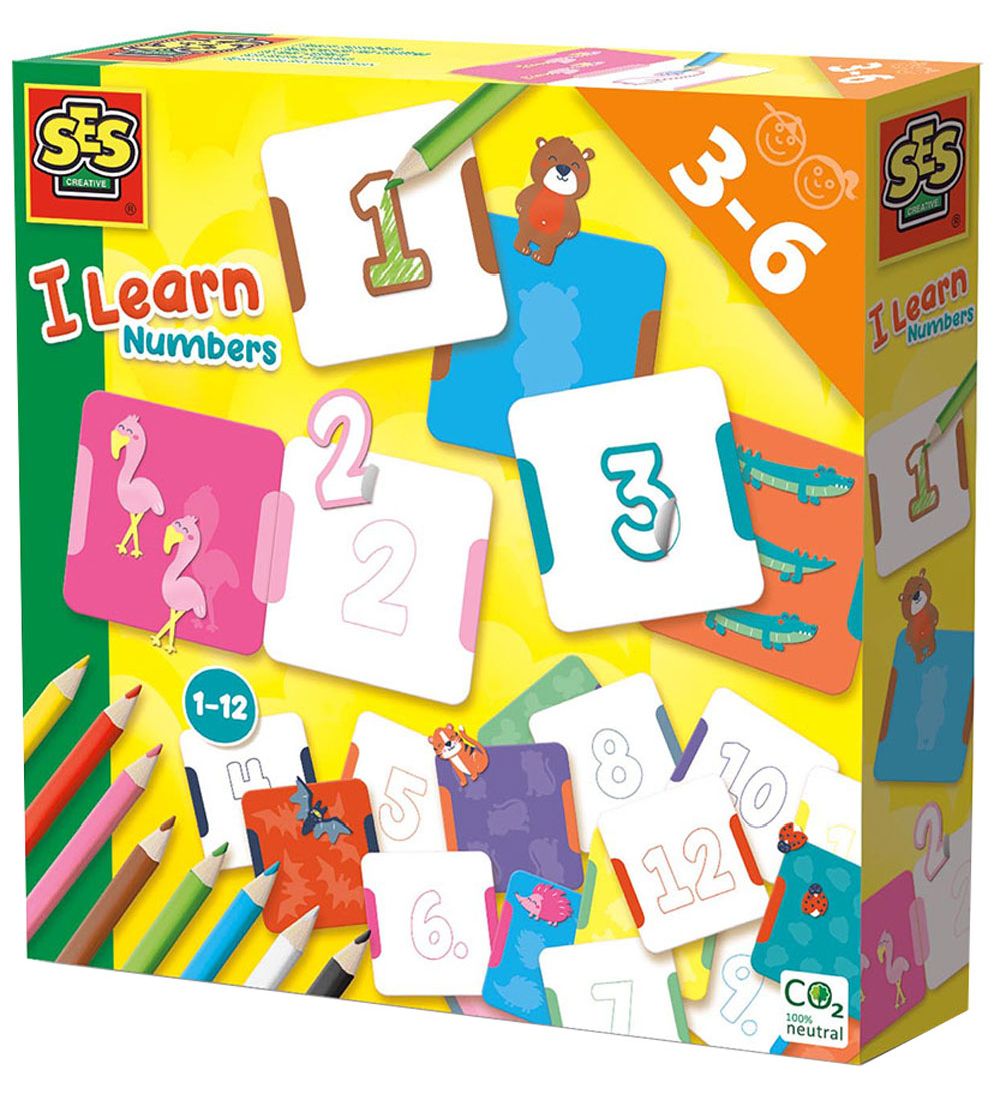 SES Creative Aktivitätsset - Lernen Sie die Zahlen - SES Creative - One Size - Kreatives Spielset SES Creative Aktivitätsset - Lernen Sie die Zahlen - SES Creative - One Size - Kreatives Spielset von SES Creative