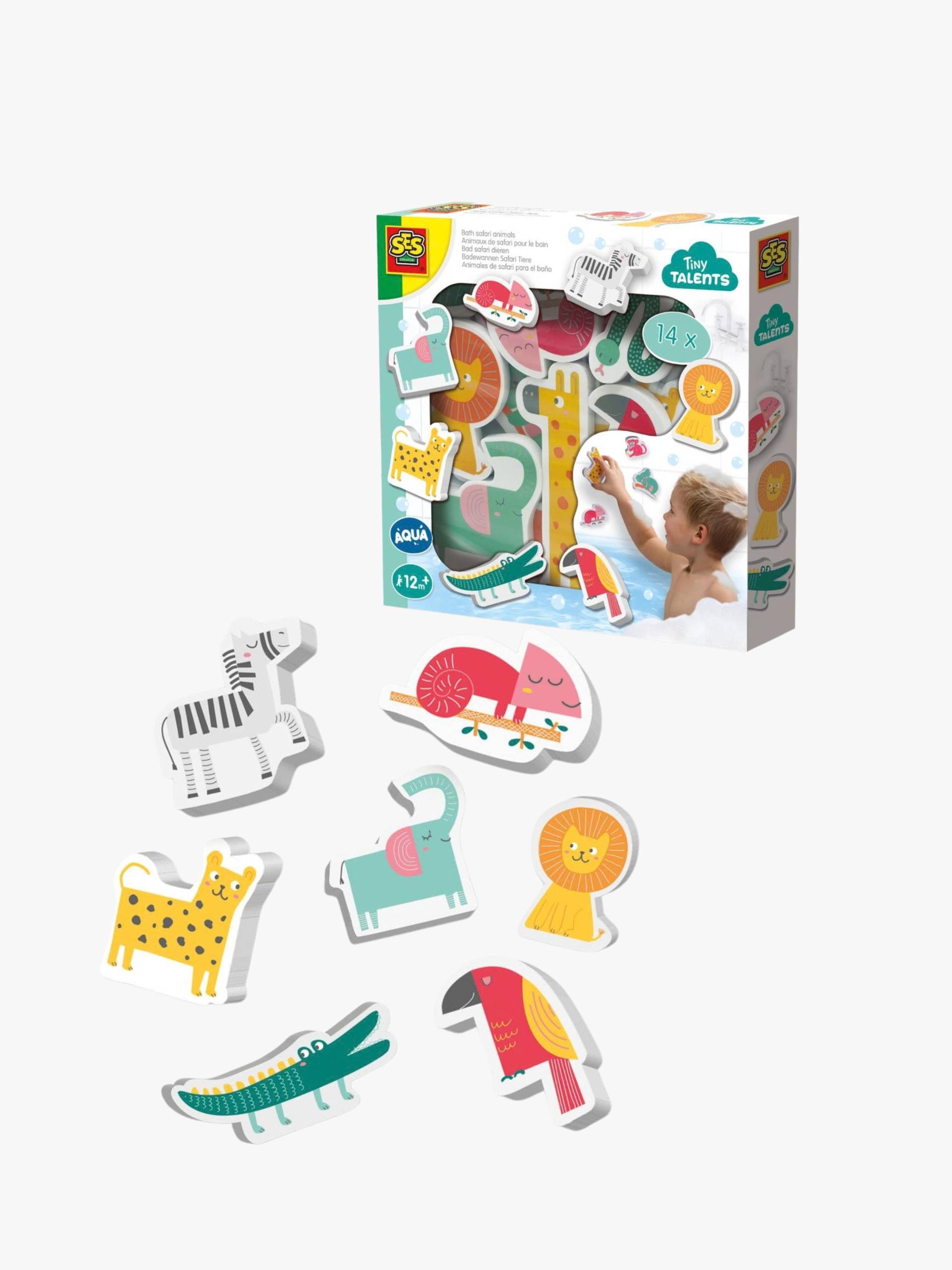 SES Creative Badespielzeug Schaumtier 14er-Pack von SES Creative
