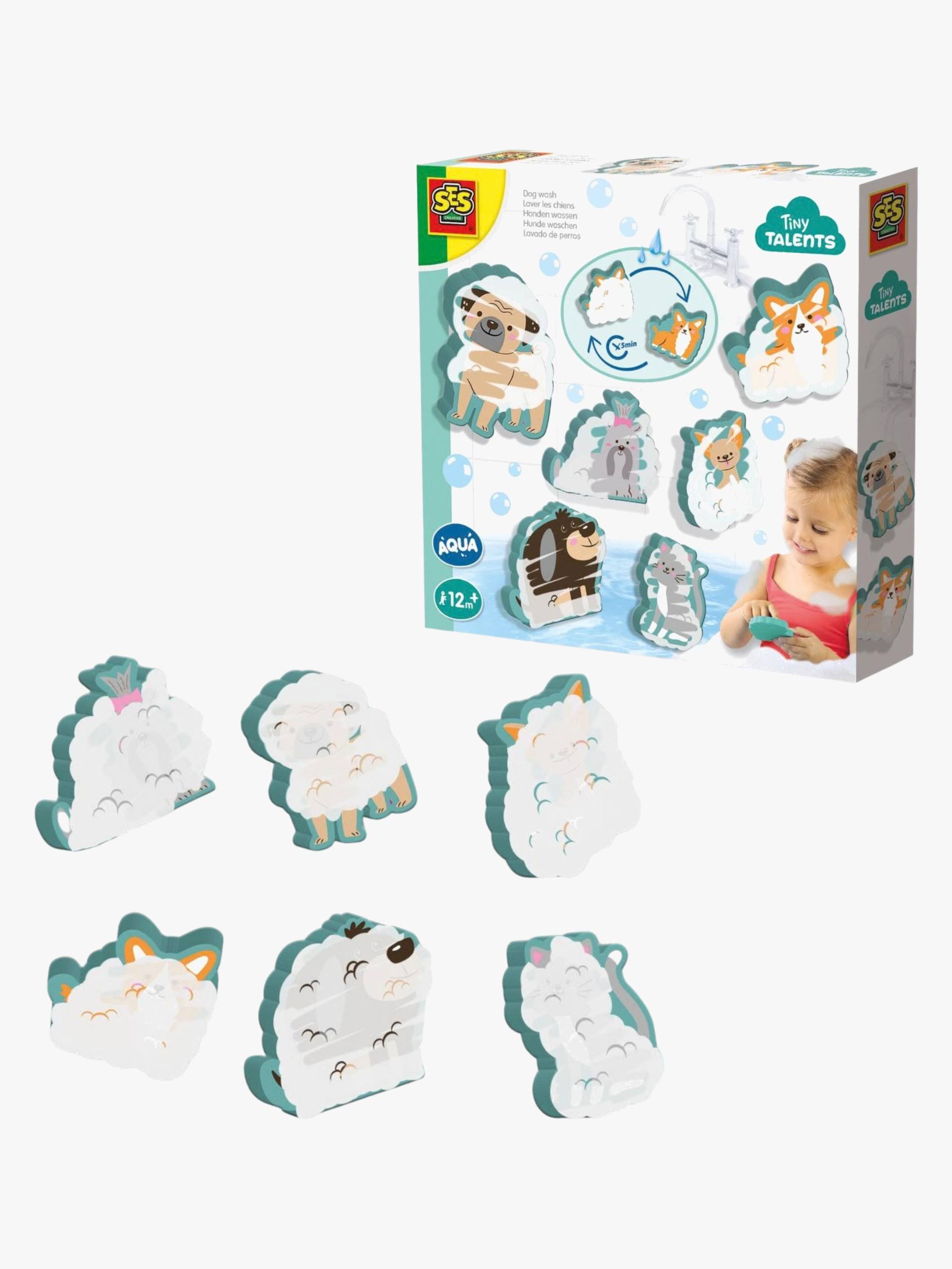 SES Creative Badespielzeug Schaumtier Hunde von SES Creative