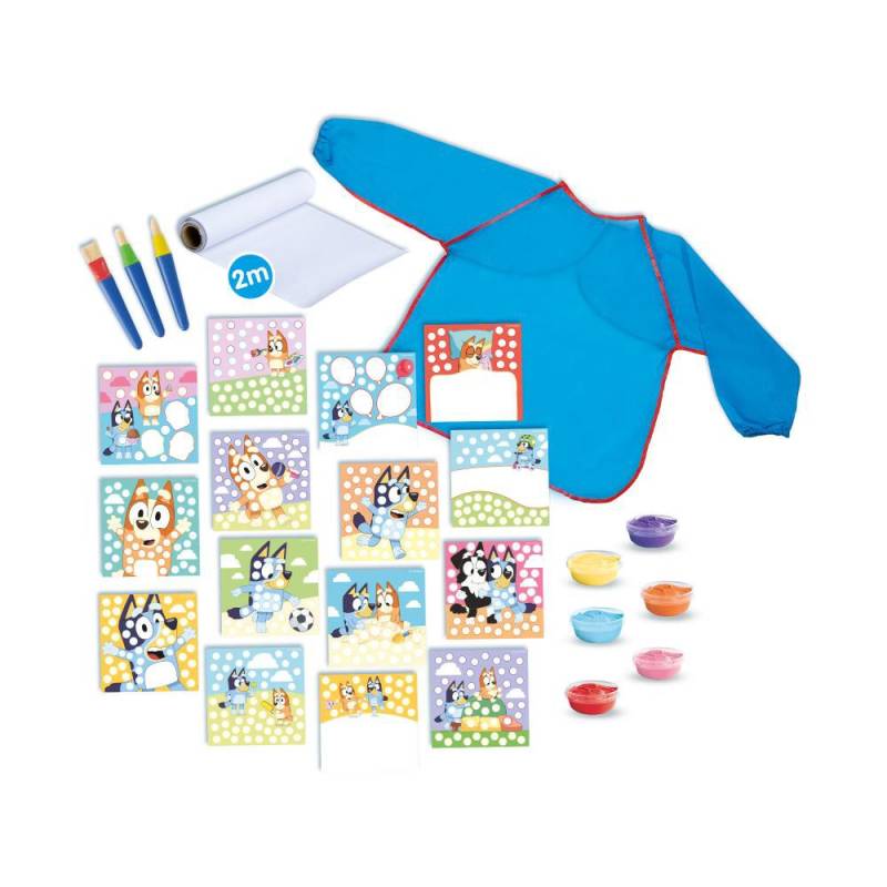 SES Creative Bluey Bastelset Fingerfarbe Megaset von SES Creative