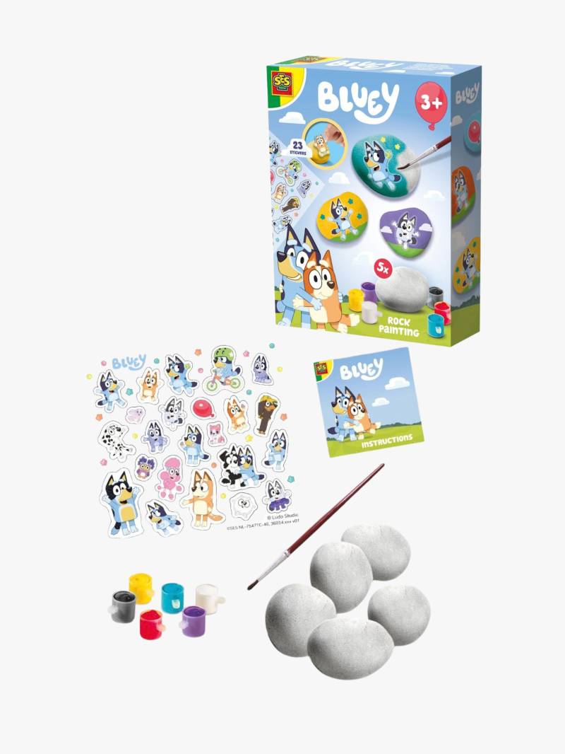 SES Creative Bluey Bastelset Steine Bemalen von SES Creative