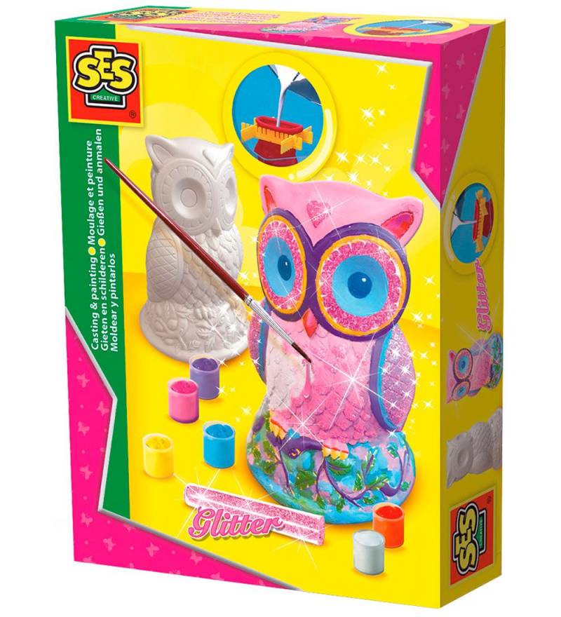 SES Creative Cast and Malset - Eule - SES Creative - One Size - Kreatives Spielset SES Creative Cast and Malset - Eule - SES Creative - One Size - Kreatives Spielset von SES Creative