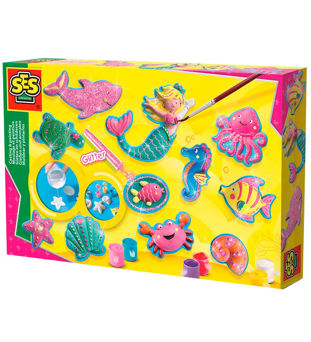 SES Creative Cast and Malset - Meerestiere - SES Creative - One Size - Kreatives Spielset SES Creative Cast and Malset - Meerestiere - SES Creative - One Size - Kreatives Spielset von SES Creative