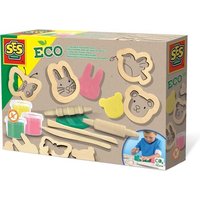 SES Creative - Eco Knete mit Holzwerkzeugen von SES Creative