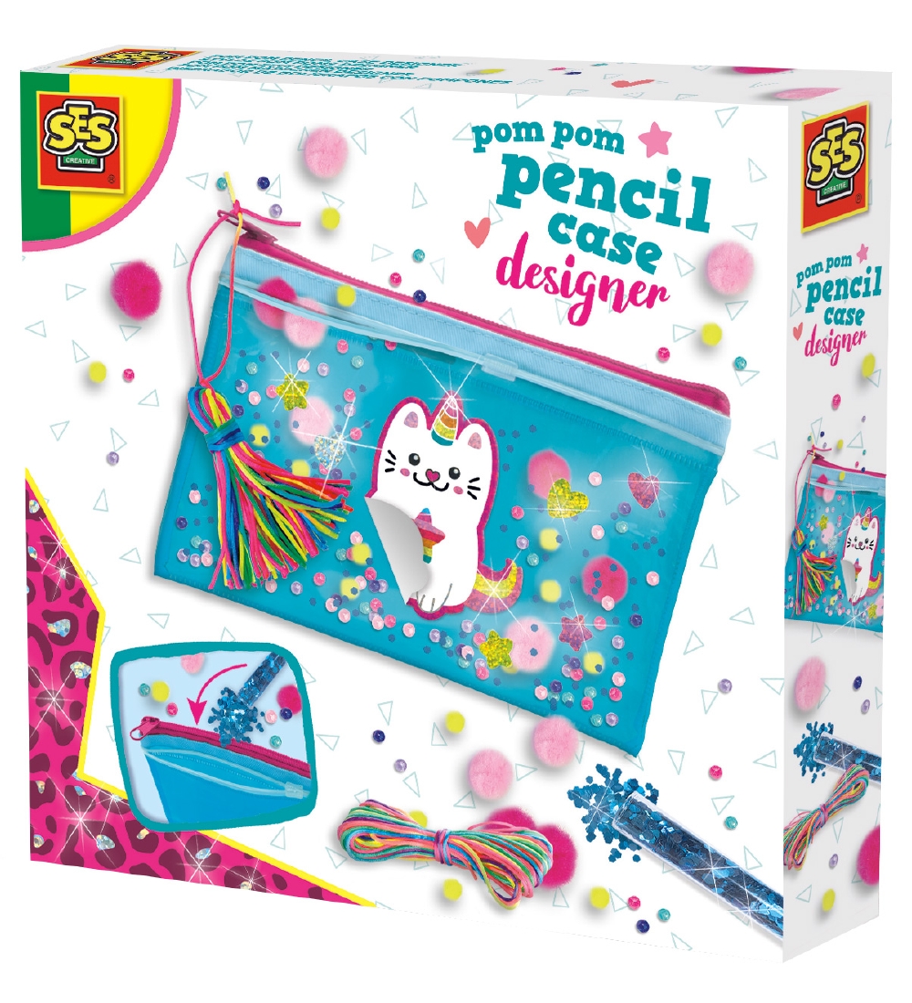 SES Creative Federtasche Dekorationsset - SES Creative - One Size - Kreatives Spielset SES Creative Federtasche Dekorationsset - SES Creative - One Size - Kreatives Spielset von SES Creative